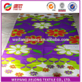 100% polyester rotary disperse 3D bed sheet fabric for India market